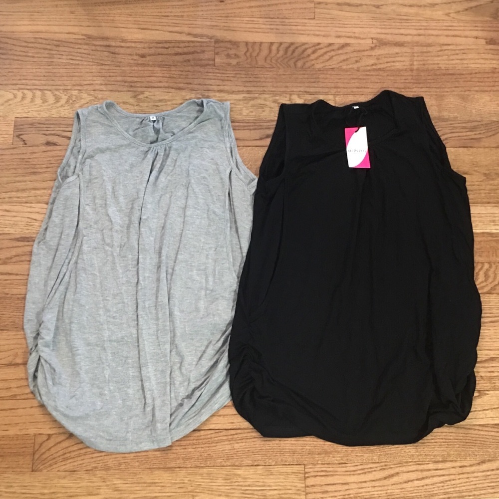 2 nursing tanks, size medium. Never worn.